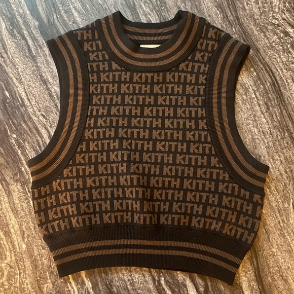 Kith Tops - Kith Monogram Crop Tank Size S